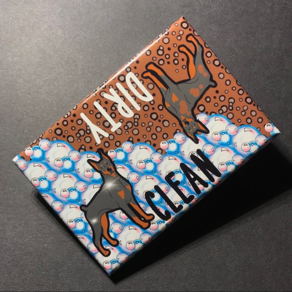 Doberman Pinscher Dishwasher Magnet Dog Home Decor - Picture 6 of 9